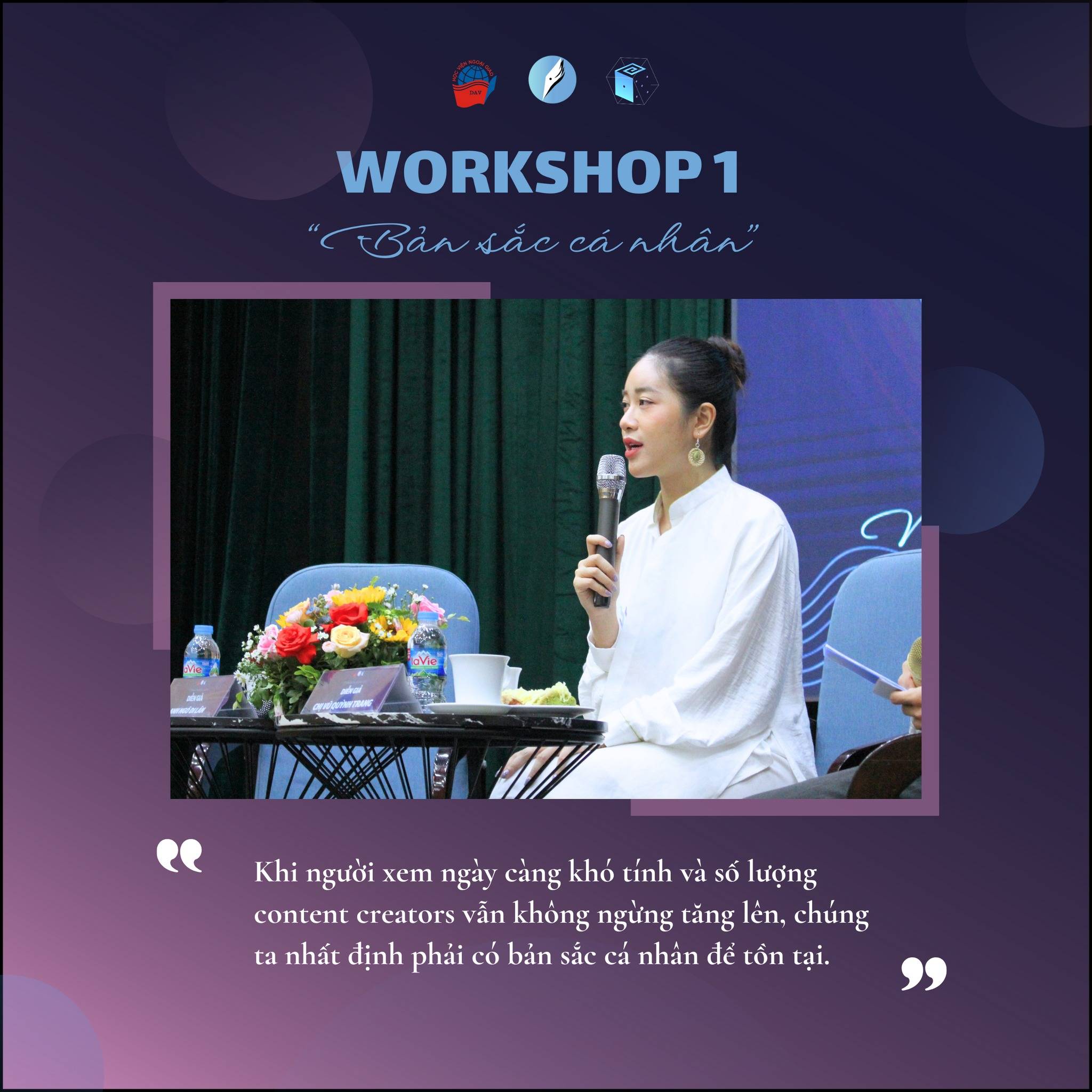 Din gi V Qunh Trang chia s ti workshop