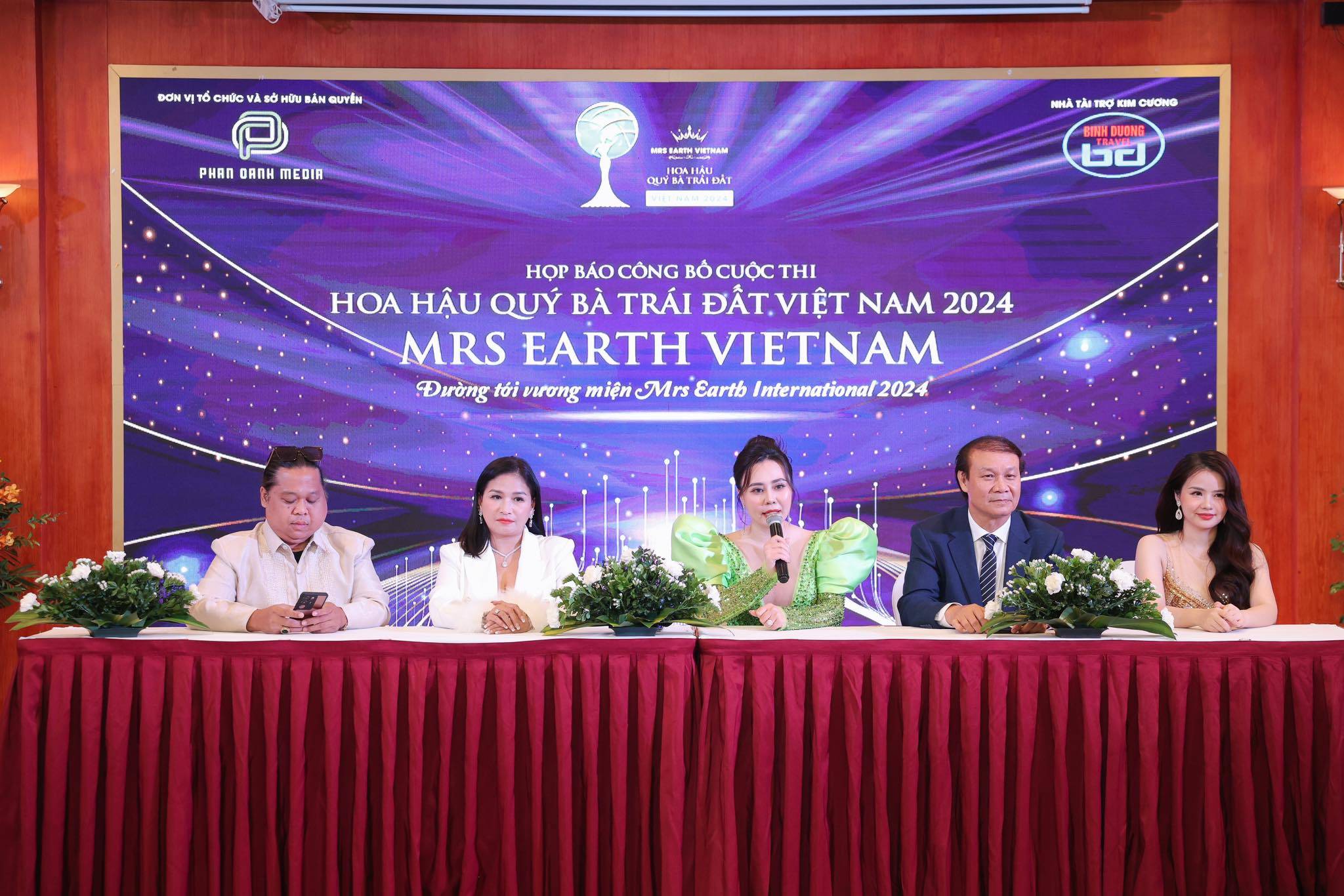 Hoa hậu Phan Kim Oanh đăng cai tổ chức Cuộc thi Hoa hậu Quý bà trái đất Việt Nam 2024