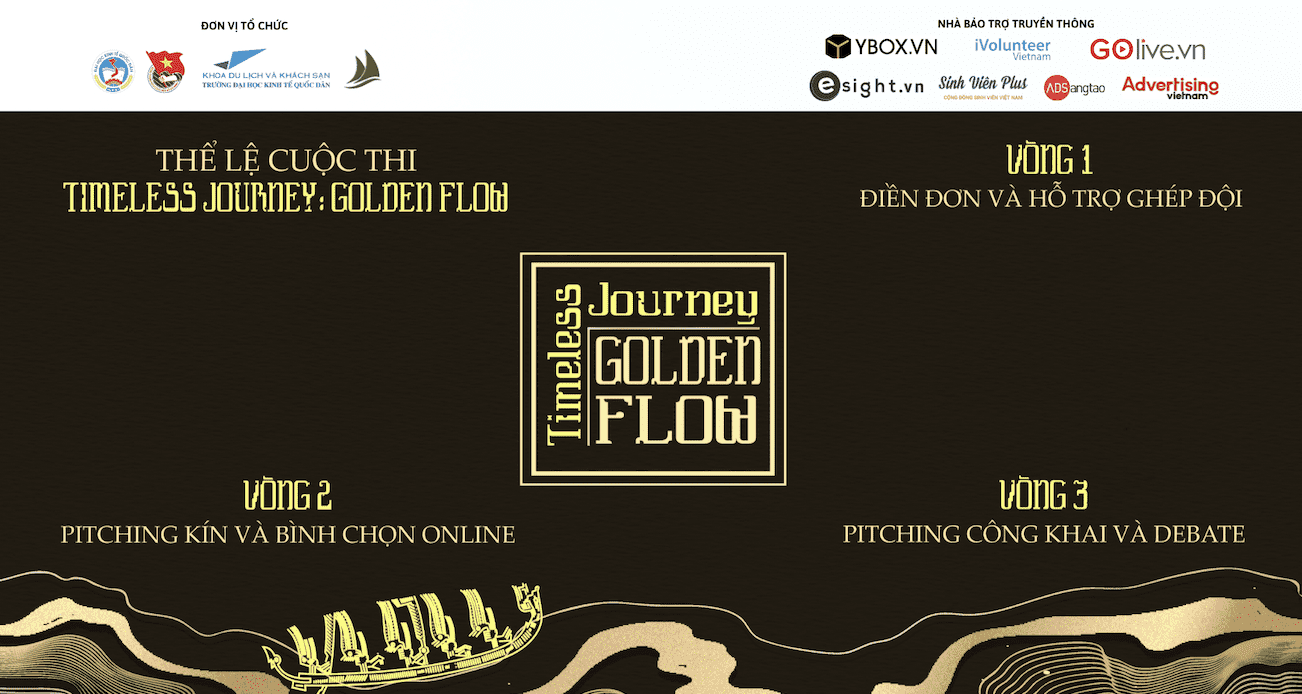 THỂ LỆ CUỘC THI 𝐓𝐈𝐌𝐄𝐋𝐄𝐒𝐒 𝐉𝐎𝐔𝐑𝐍𝐄𝐘 𝟐𝟎𝟐𝟒 - 𝐆𝐎𝐋𝐃𝐄𝐍 𝐅𝐋𝐎𝐖 - Golden Flow (dòng chảy vàng)